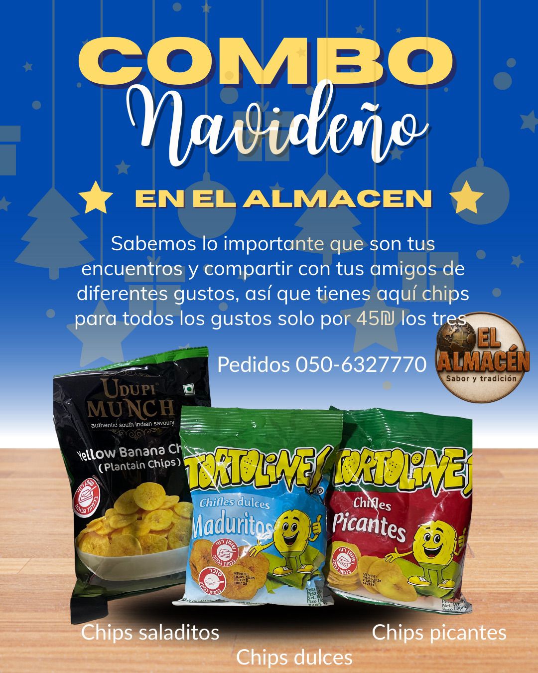 Platanitos dulces/salados