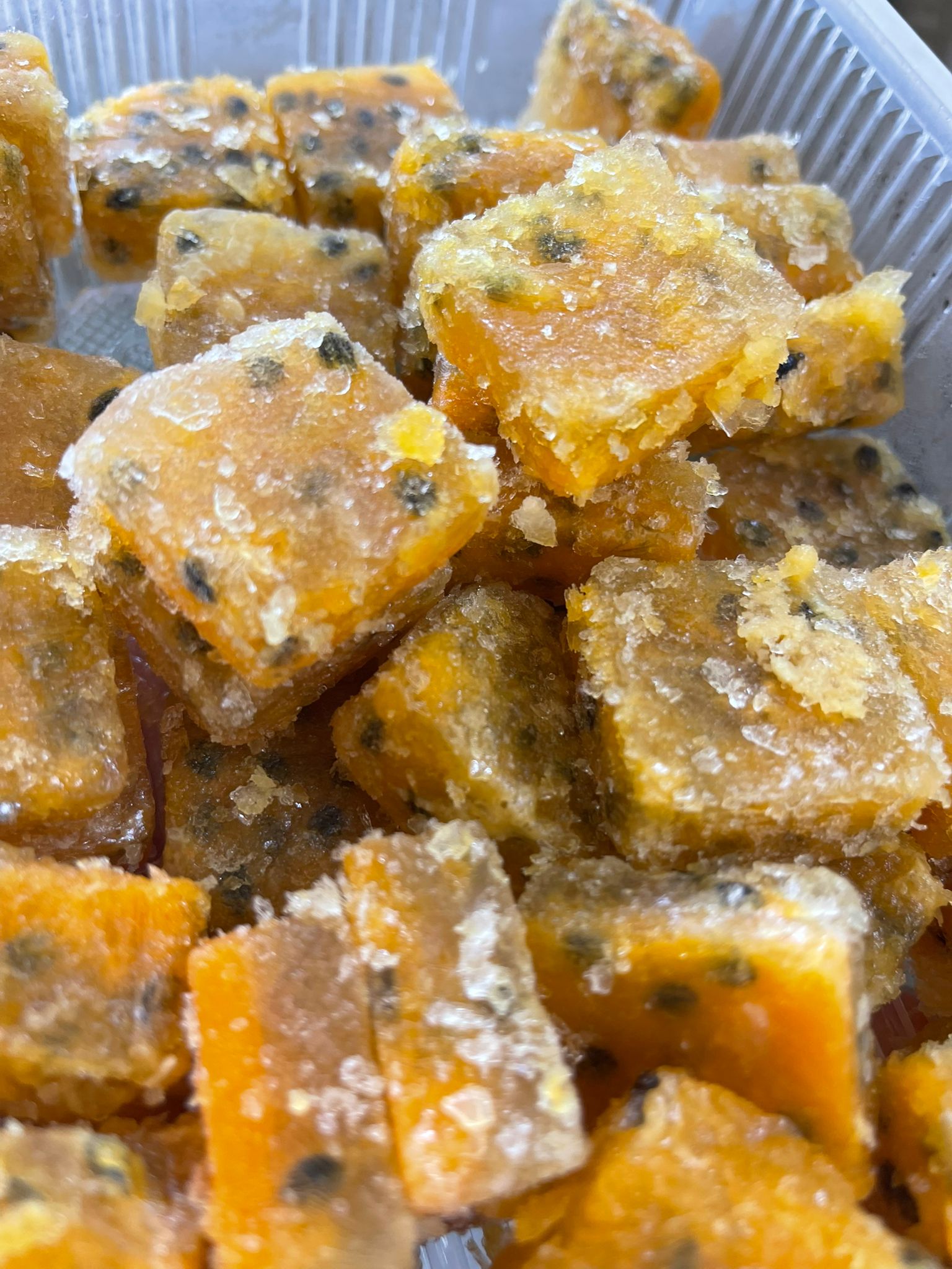 Cubos de maracuyá congelados 500gr