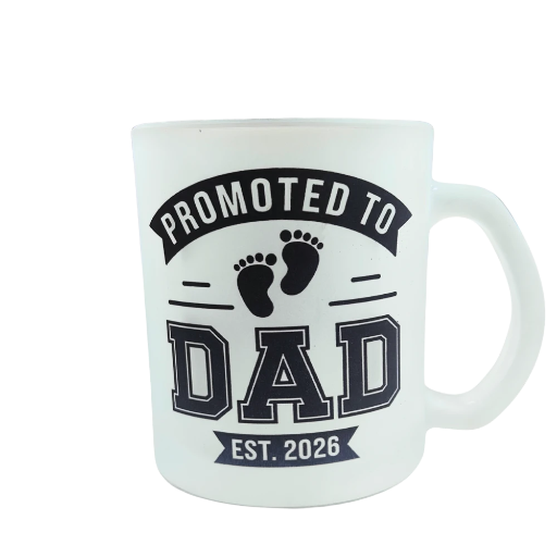 HVN Godh Bharai Special Hand Crafted Ceramic Mug For "DAD to be"  