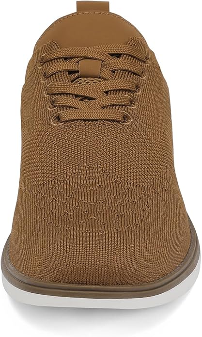 KESCOO Men's Casual Dress Shoes Comfortable Oxfords Fashion Business Footwear Mesh Walking Sneakers