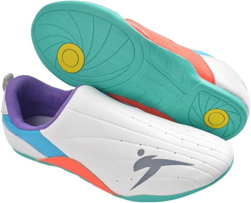 Taekwondo Karate Martial Arts Shoes, Lightweight and Breathable Boxing Shoes for Kids Youth Adult, Unisex