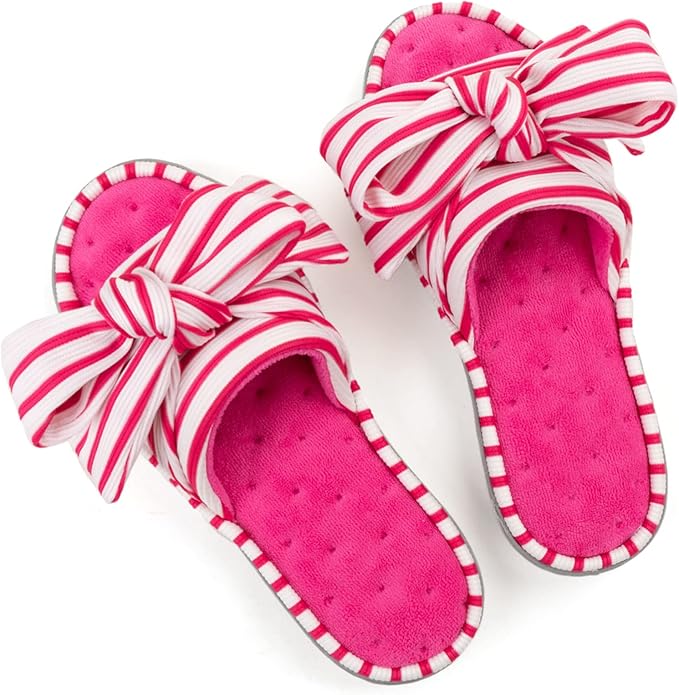 ULTRAIDEAS Women's Eurytides Slide Slippers Memory Foam House Shoes