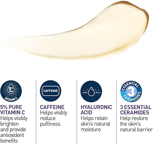 CeraVe Vitamin C Eye Cream for Dark Circles