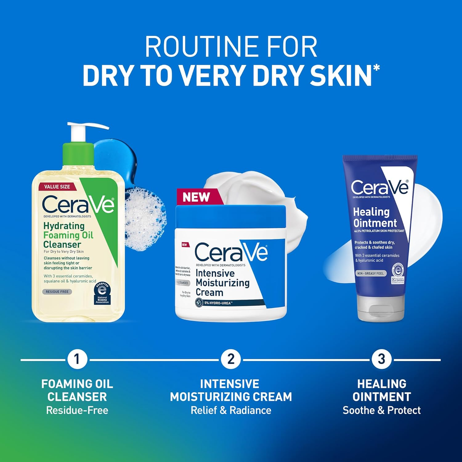 CeraVe Intensive Moisture Cream – Shea Butter Body Moisturizer for Very Dry Skin (8 oz)