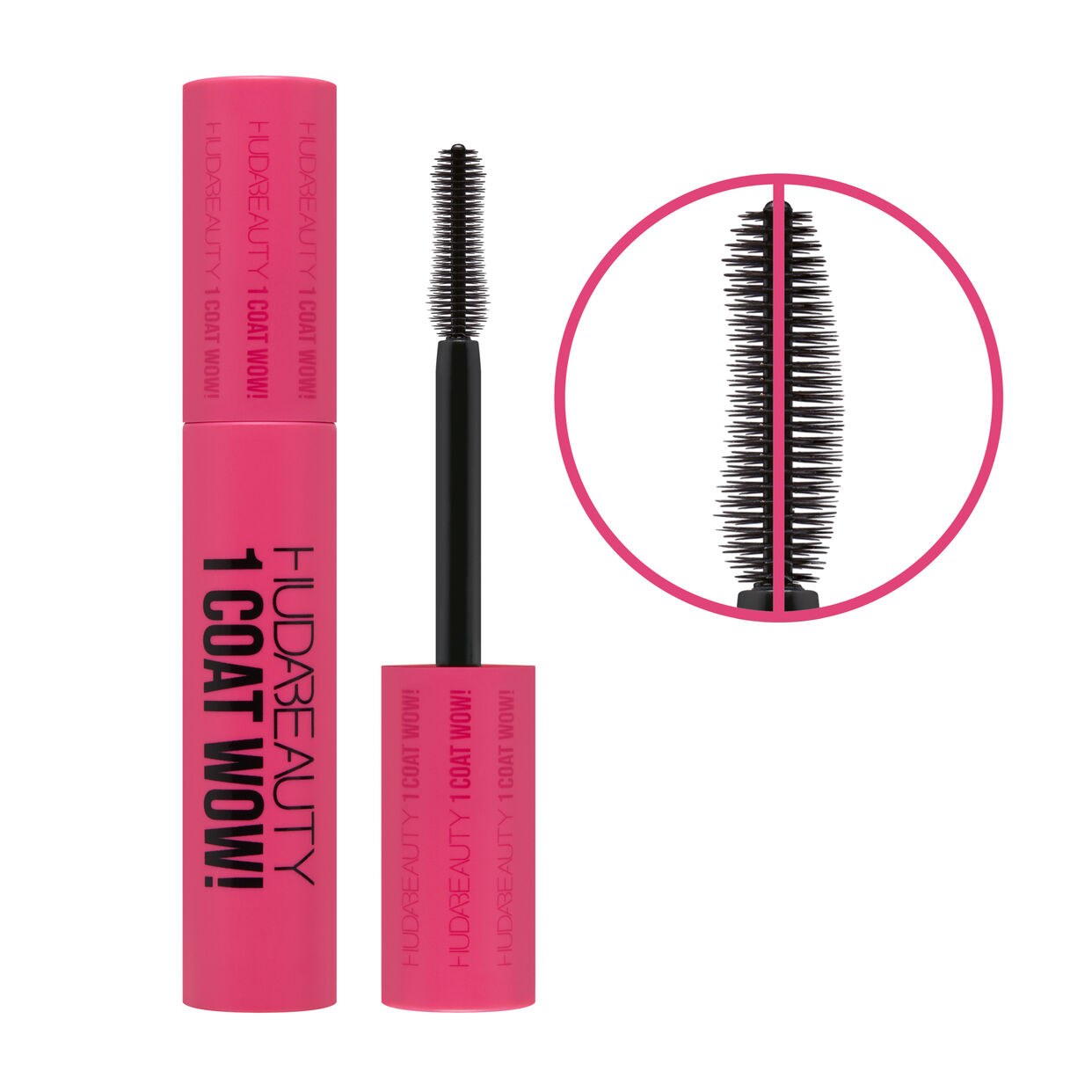 Huda Beauty 1 Coat WOW! Volumizing & Lifting Mascara
