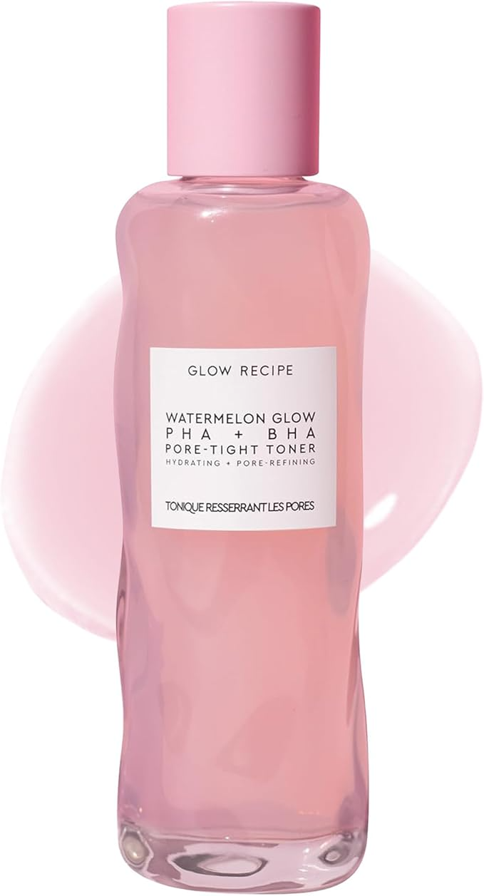 Glow Recipe Watermelon PHA + BHA Toner – Hydrating & Gentle Exfoliating Pore Minimizer