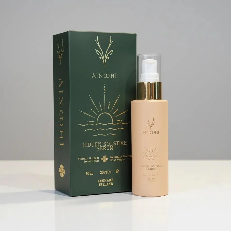 Hidden Solstice Vitamin D Serum – Award-Winning Brightening & Hydrating Face Serum