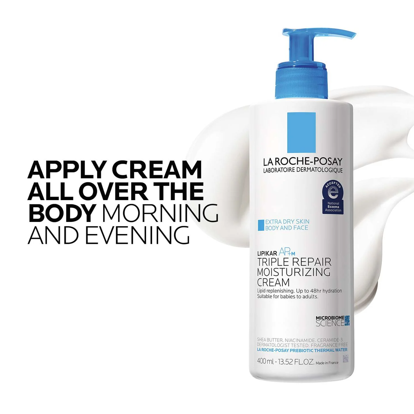 Lipikar AP+M Triple Repair Body Moisturizer for Dry Skin