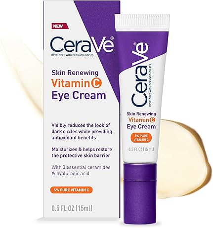 CeraVe Vitamin C Eye Cream for Dark Circles