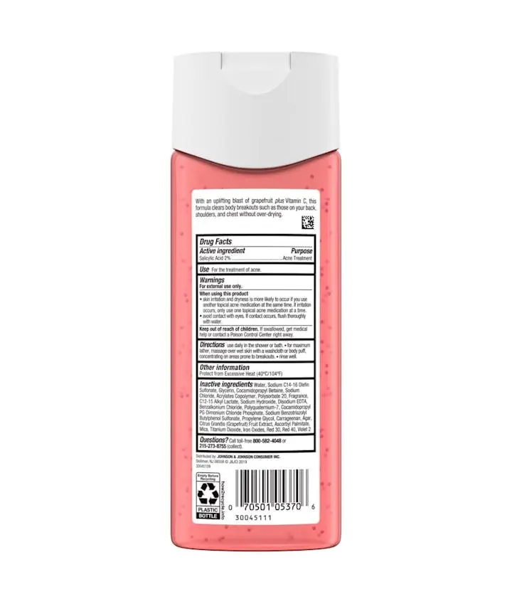 Neutrogena Body Clear® Pink Grapefruit Acne Wash