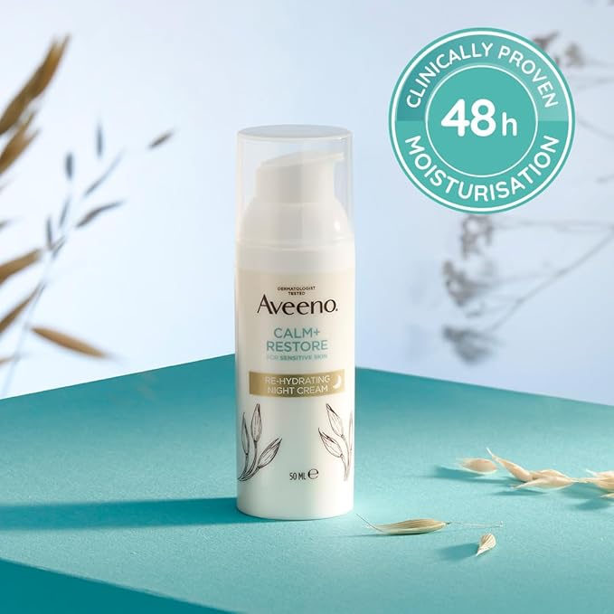 Aveeno Calm + Restore Re-Hydrating Night Cream 50ml