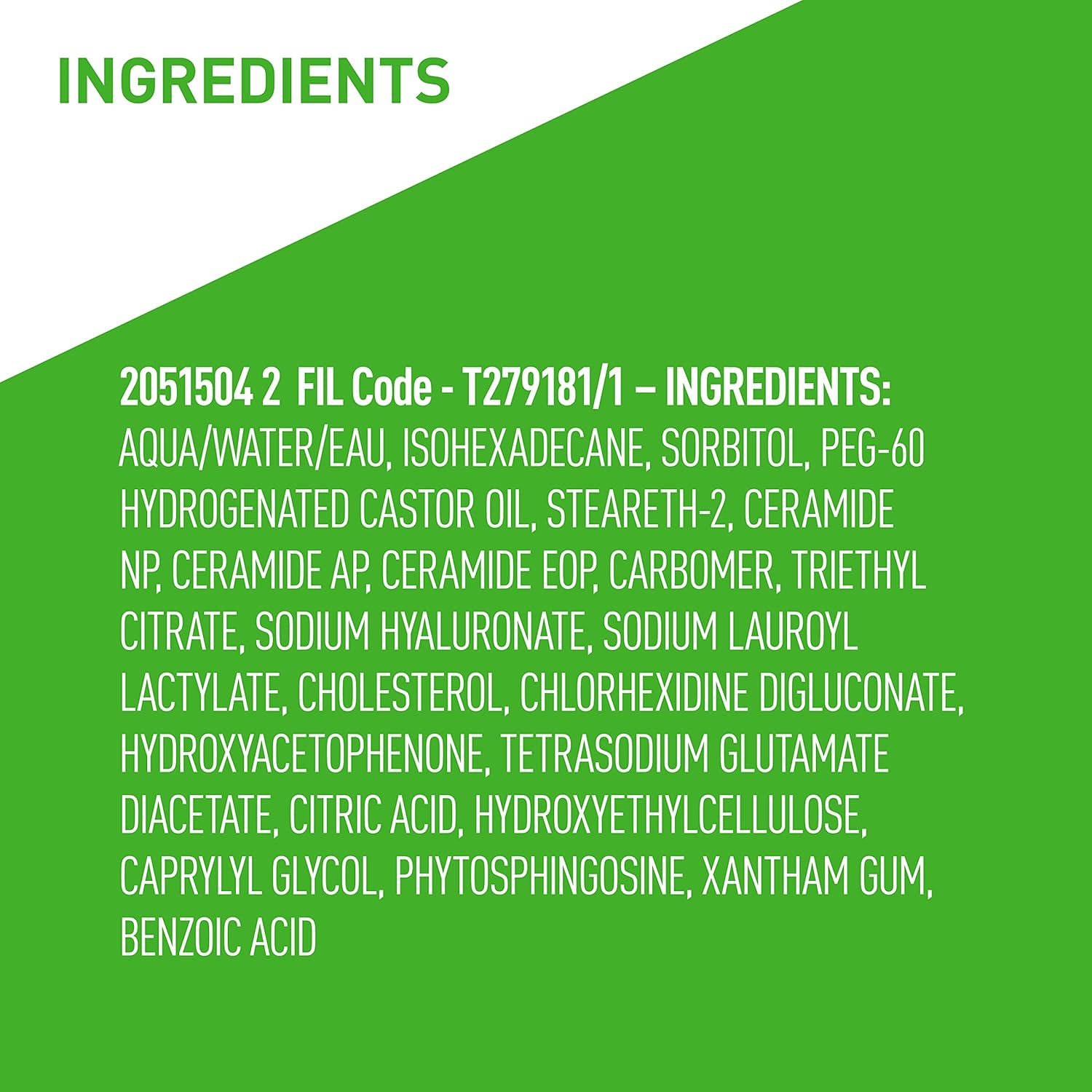 CeraVe Waterproof Eye Makeup Remover – HA & Ceramides, Fragrance-Free (4 oz)