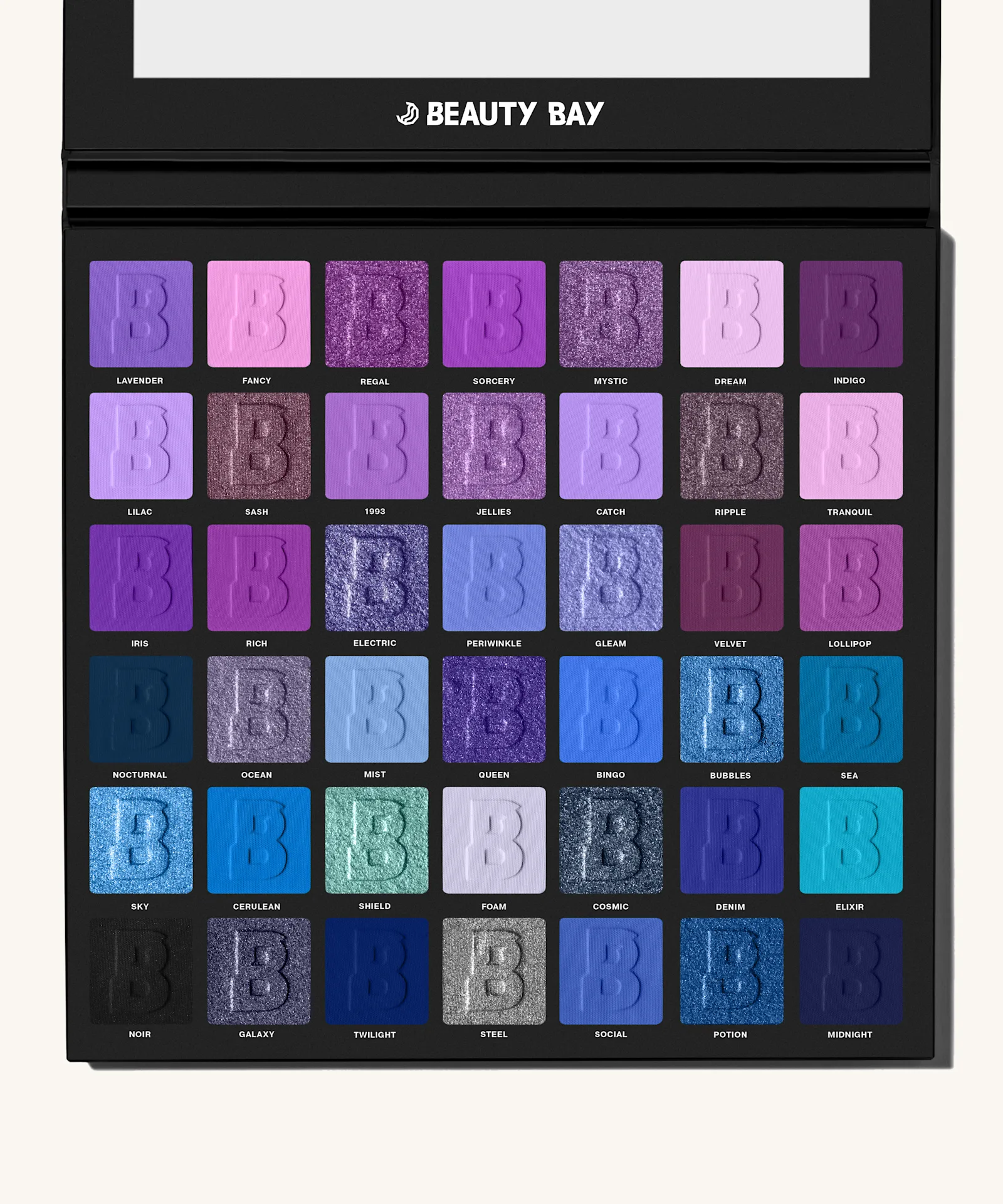 By BEAUTY BAY Midnight 42 Colour Palette