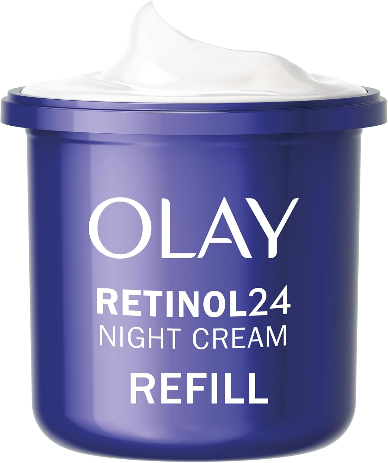 Olay Retinol 24 Night Cream 50ml – Anti-Aging Moisturizer with Retinol & Vitamin E for Smooth, Hydrated Skin Overnight
