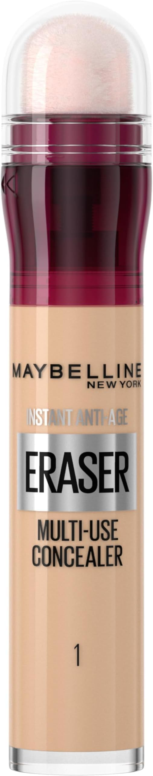 Maybelline Eraser Eye Concealer – Dark Circles & Fine Lines (00 Ivory)