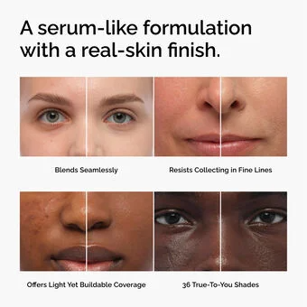 Serum Foundation – Skin-Like, Hydrating Formula