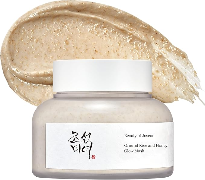 Beauty of Joseon Rice & Honey Glow Mask – Hydrating, Exfoliating & Soothing Wash-Off Pack for Radiant Skin