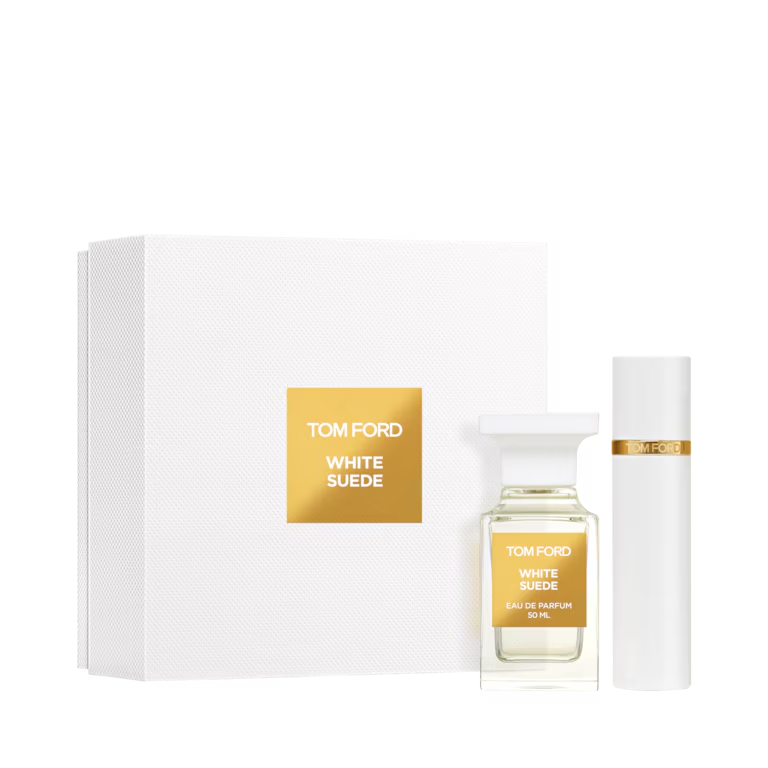 Tom Ford White Suede Gift Set