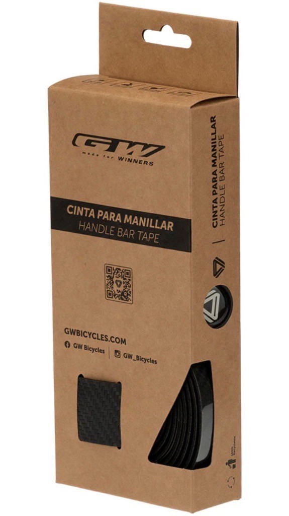 Cinta para manillar GW 3D Carbon