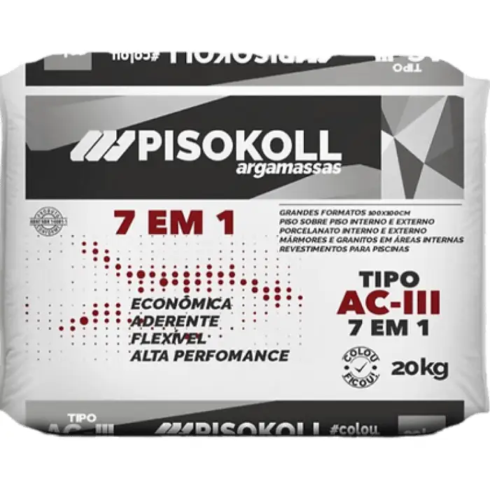 Argamassa PisoKoll 7 em 1 AC-III