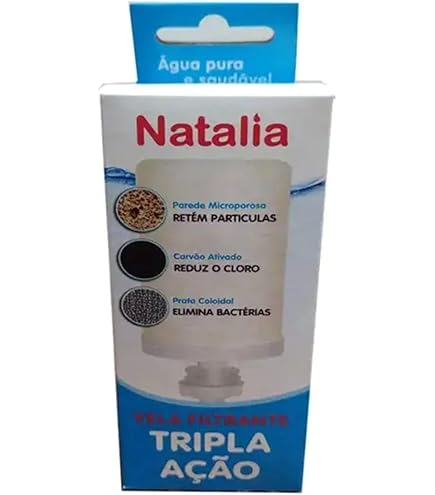 Vela Filtrante Natalia Tripla Ação
