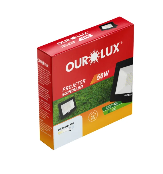 Refletor Ouro Lux 50W