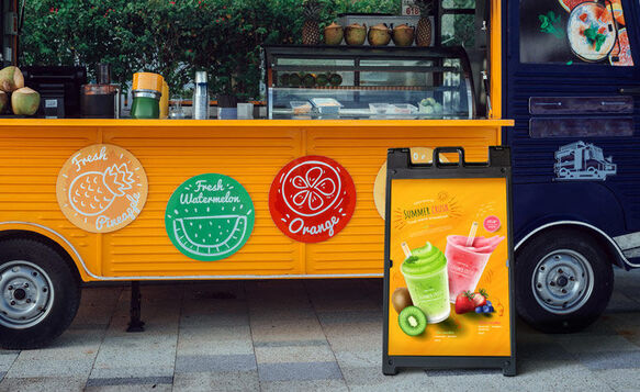 A-frame Sidewalk Signs