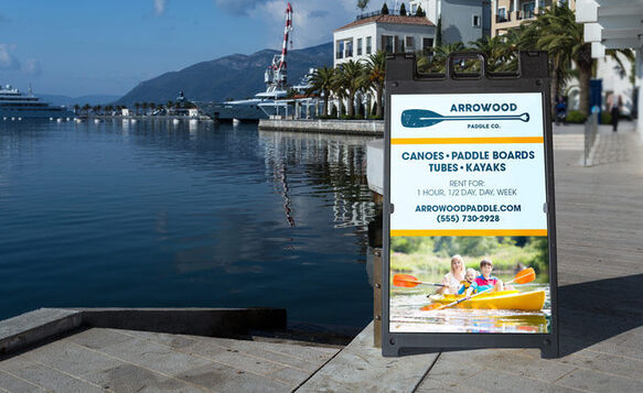 A-frame Sidewalk Signs