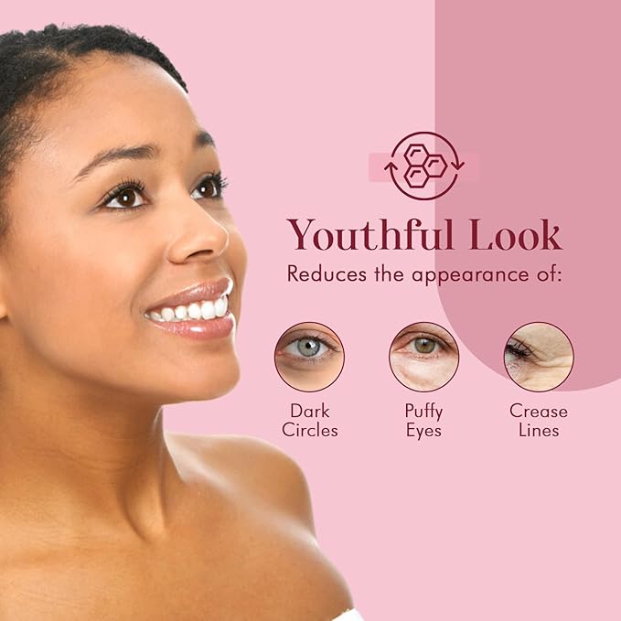 Crema para ojos con retinol y colágeno