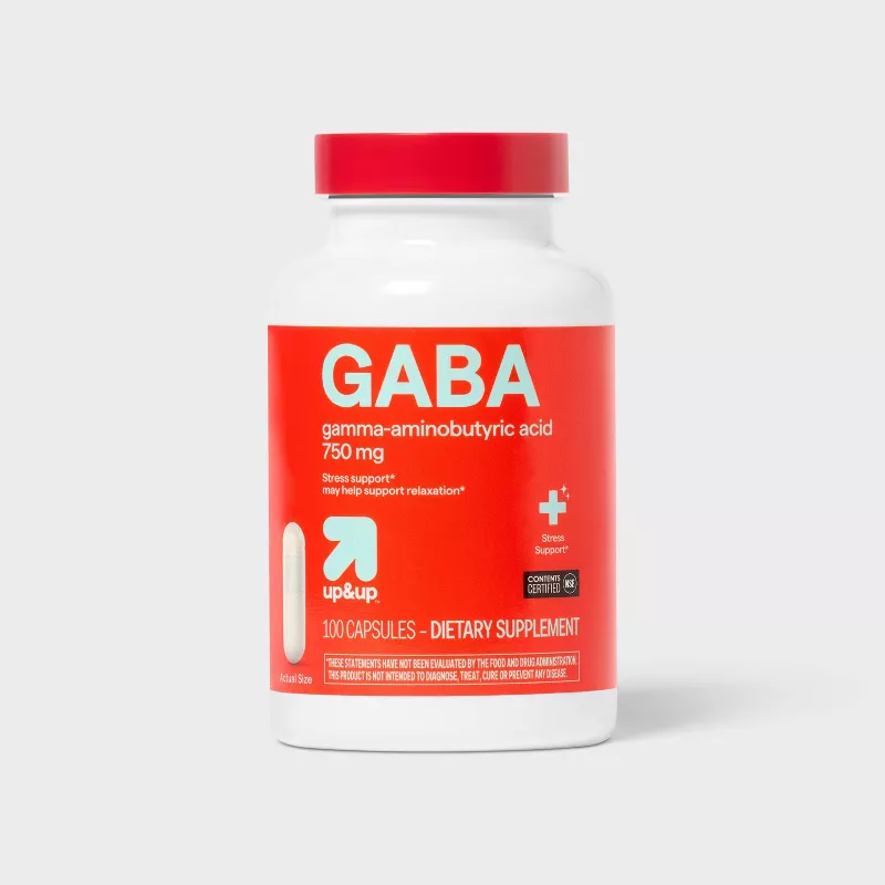 Suplemento de GABA 750 mg