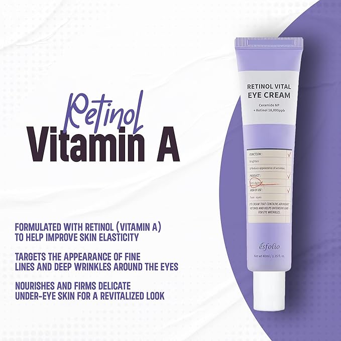 Crema para ojos Retinol Vital