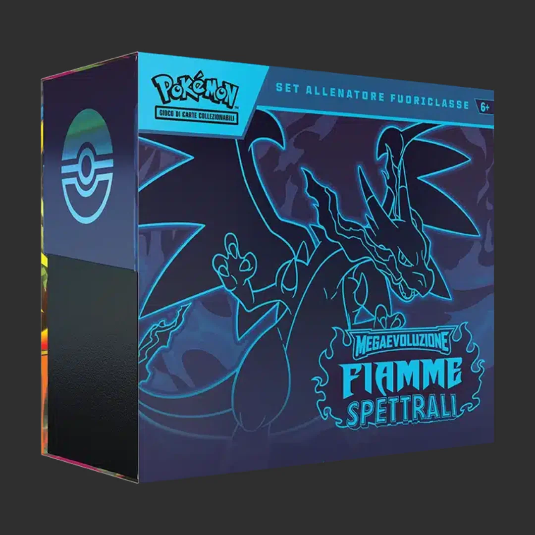 Pokémon Megaevoluzione Fiamme Spettrali Set Allenatore Fuoriclasse