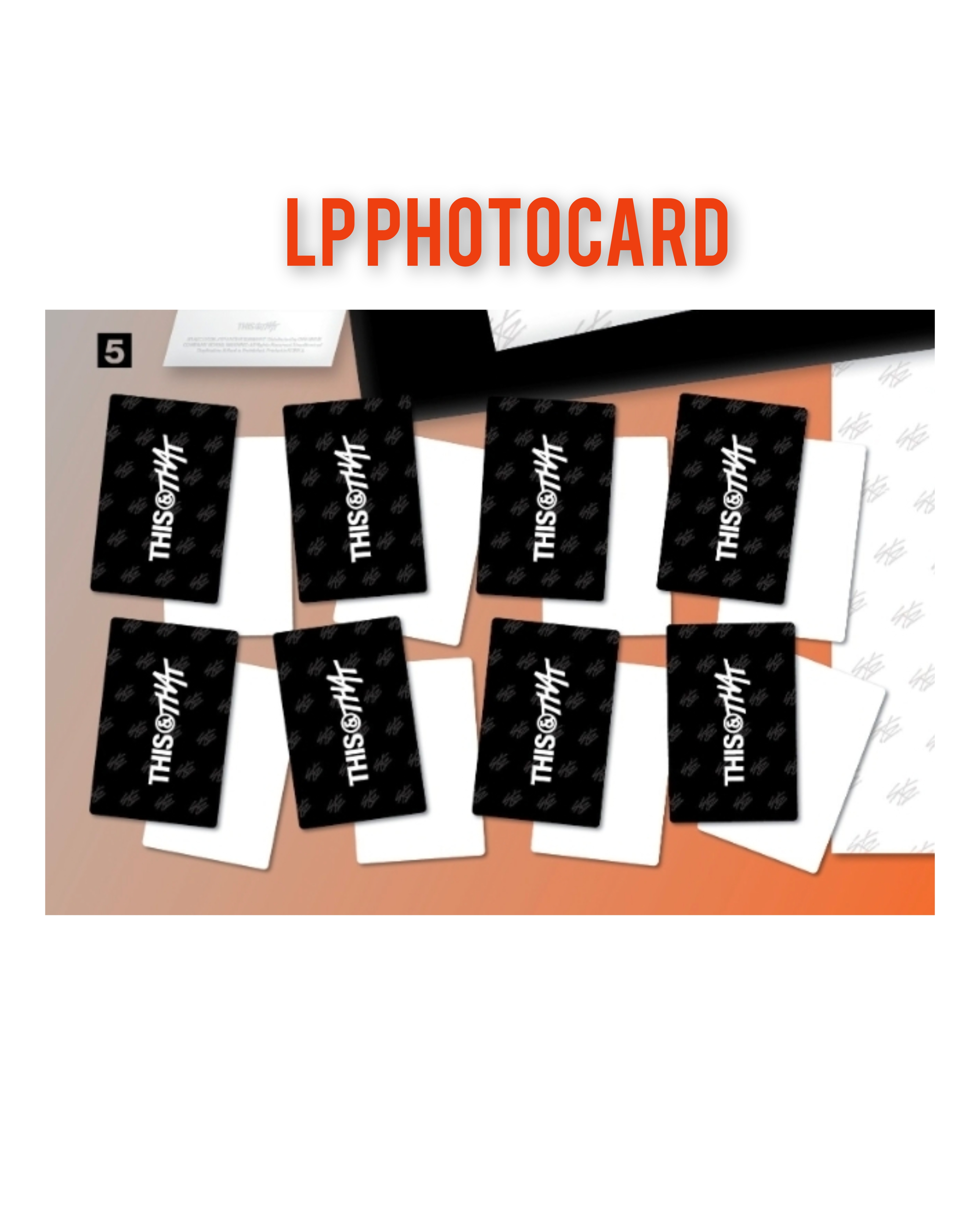 [PRE-ORDER] THIS&THAT - LP PHOTOCARD