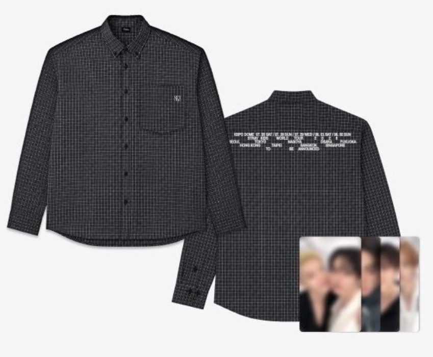 [PRE-ORDER ONLINE] RUN IT SEOUL - CHECK SHIRT