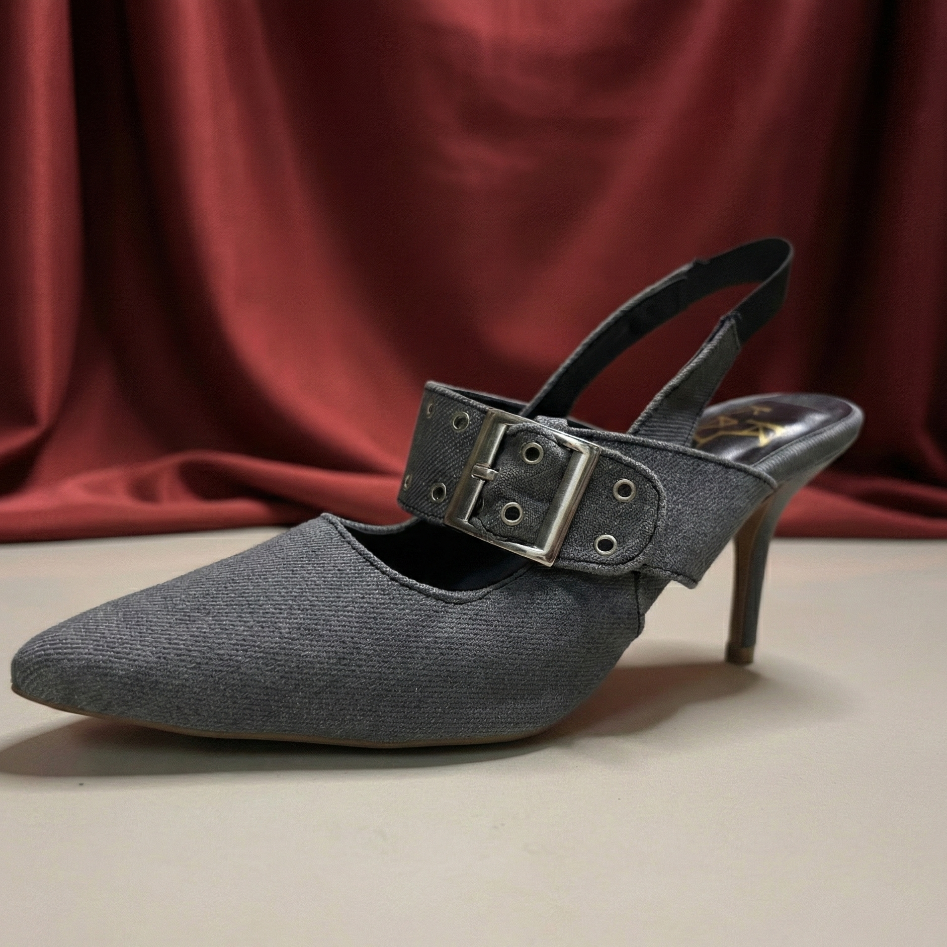 Belted Pointed Heels