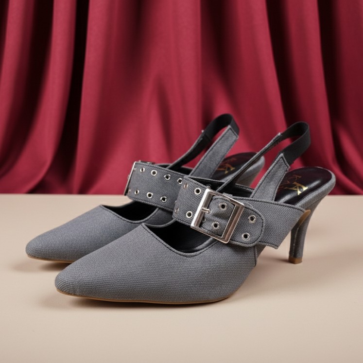 Belted Pointed Heels