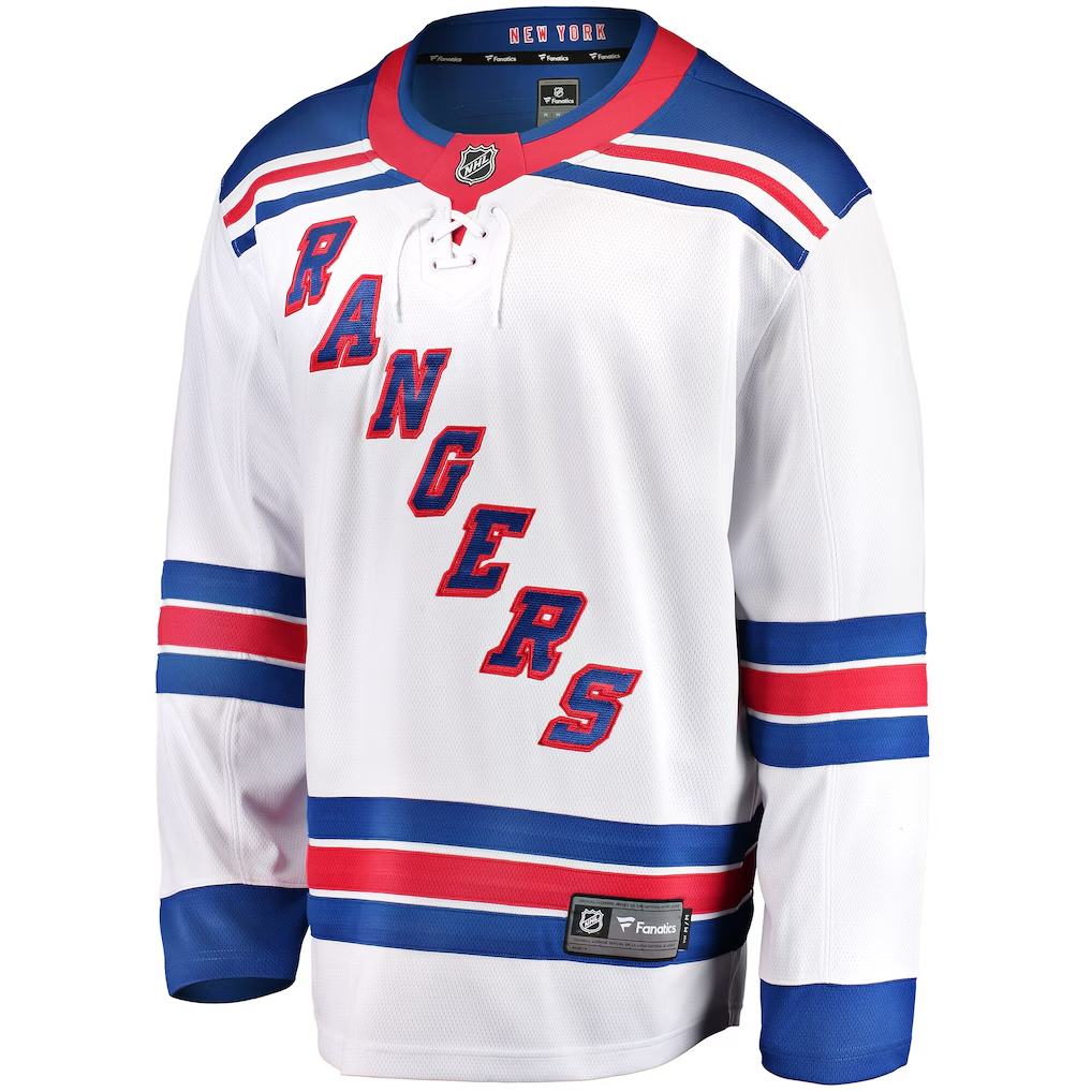 New York Rangers Fanatics Breakaway Away Jersey 