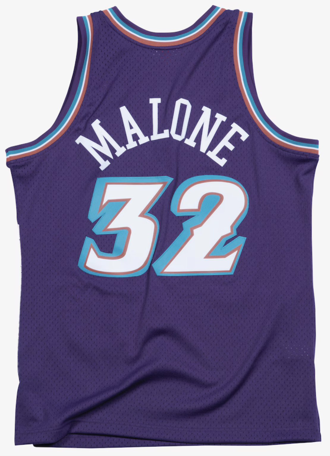 Karl Malone Utah Jazz 1996-97 Purple Swingman Player Jersey