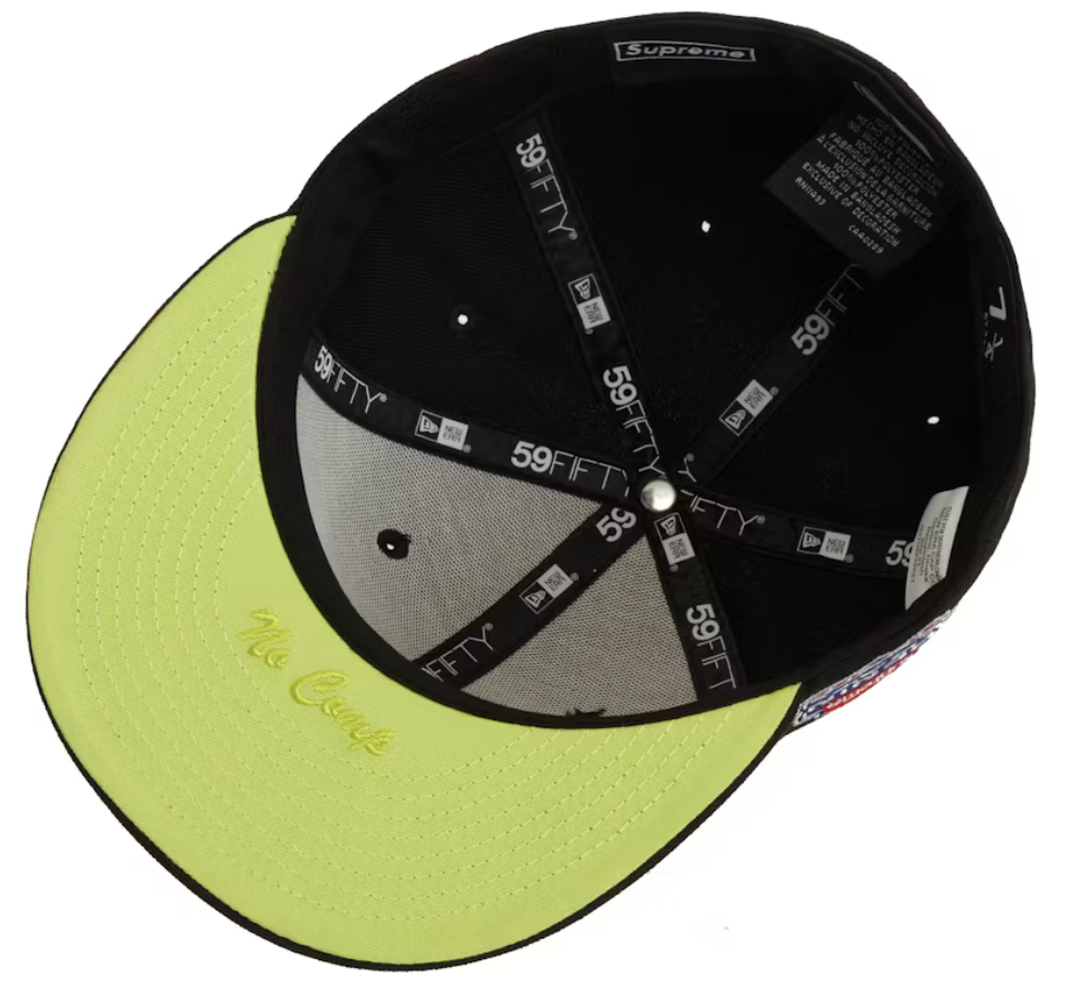 Supreme No Comp Box Logo New Era Black Hat