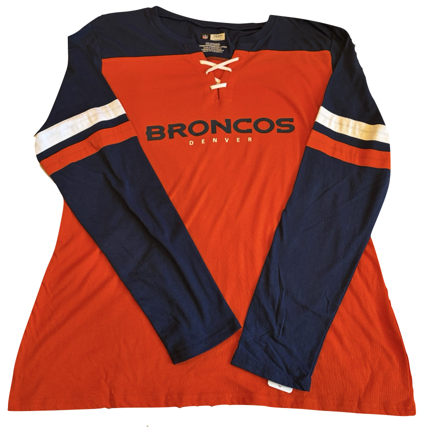 Women's Denver Broncos Long Sleeve Shirt