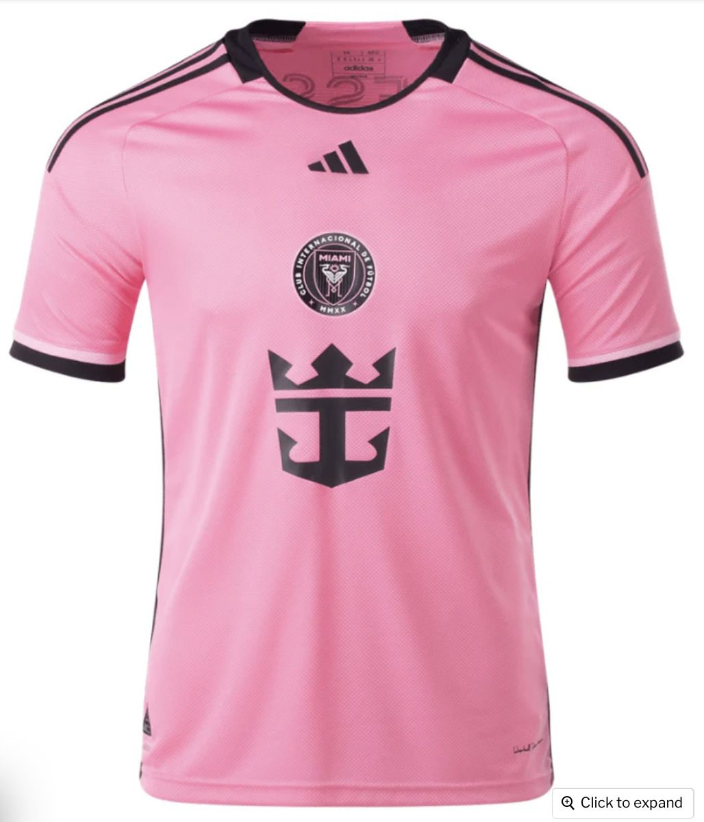 Adidas Messi Inter Miami CF Soccer Jersey