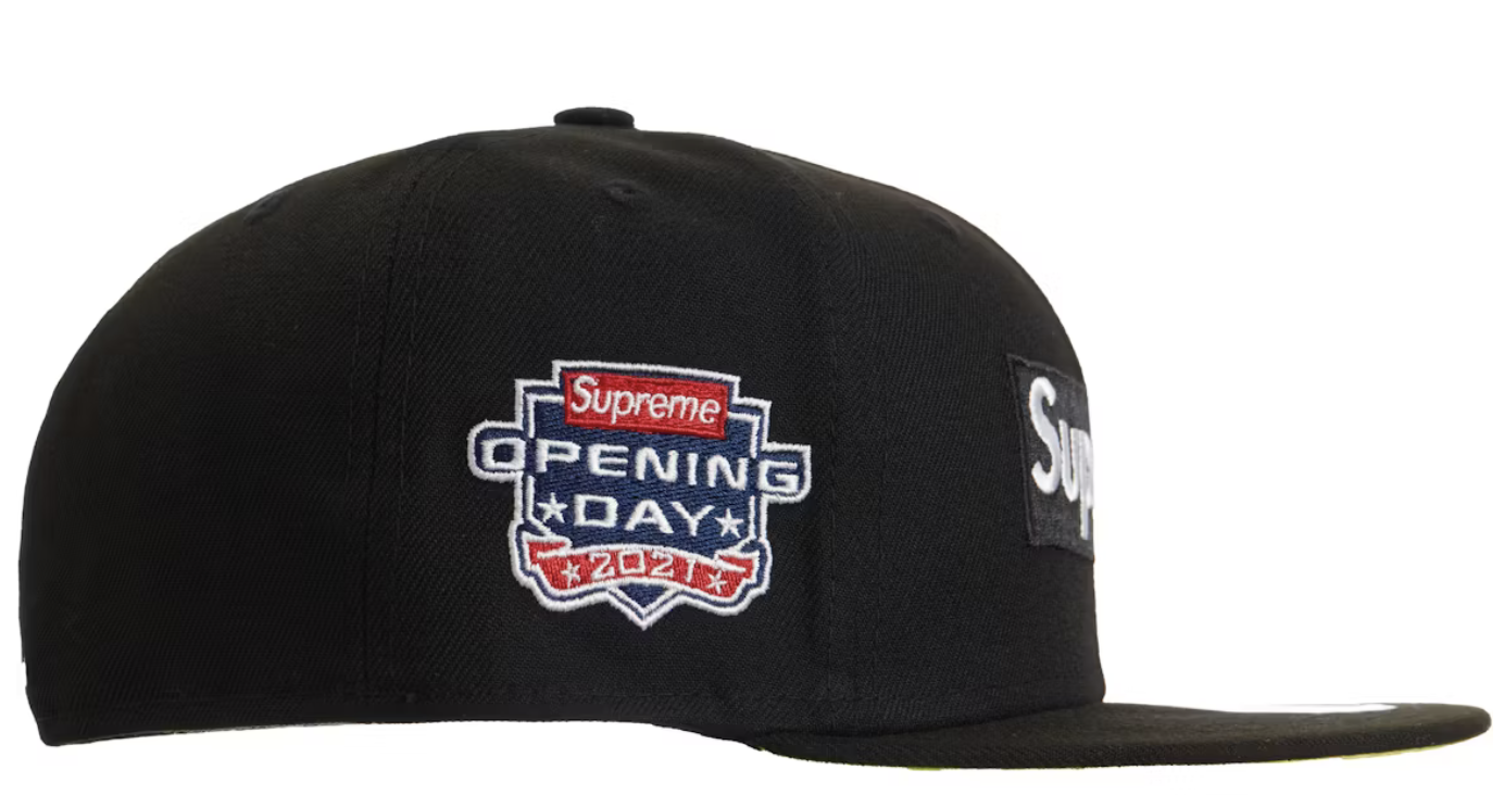 Supreme No Comp Box Logo New Era Black Hat