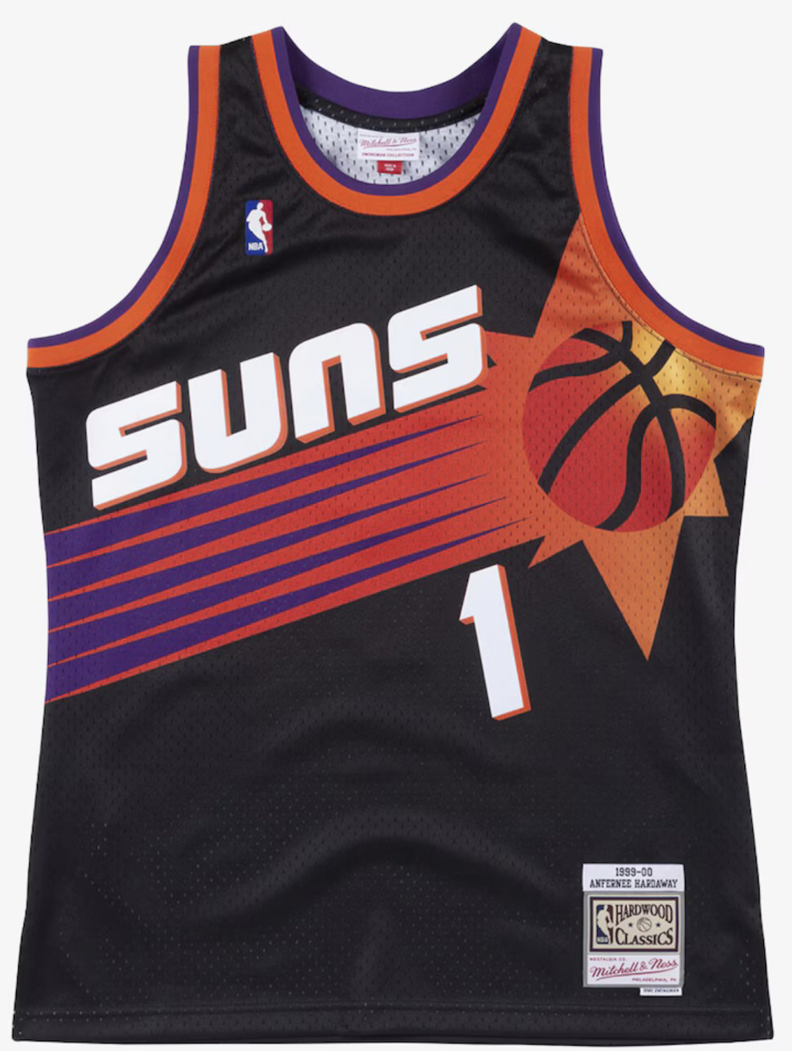 Penny Hardaway Phoenix Suns 1999-00 Black Swingman Player Jersey