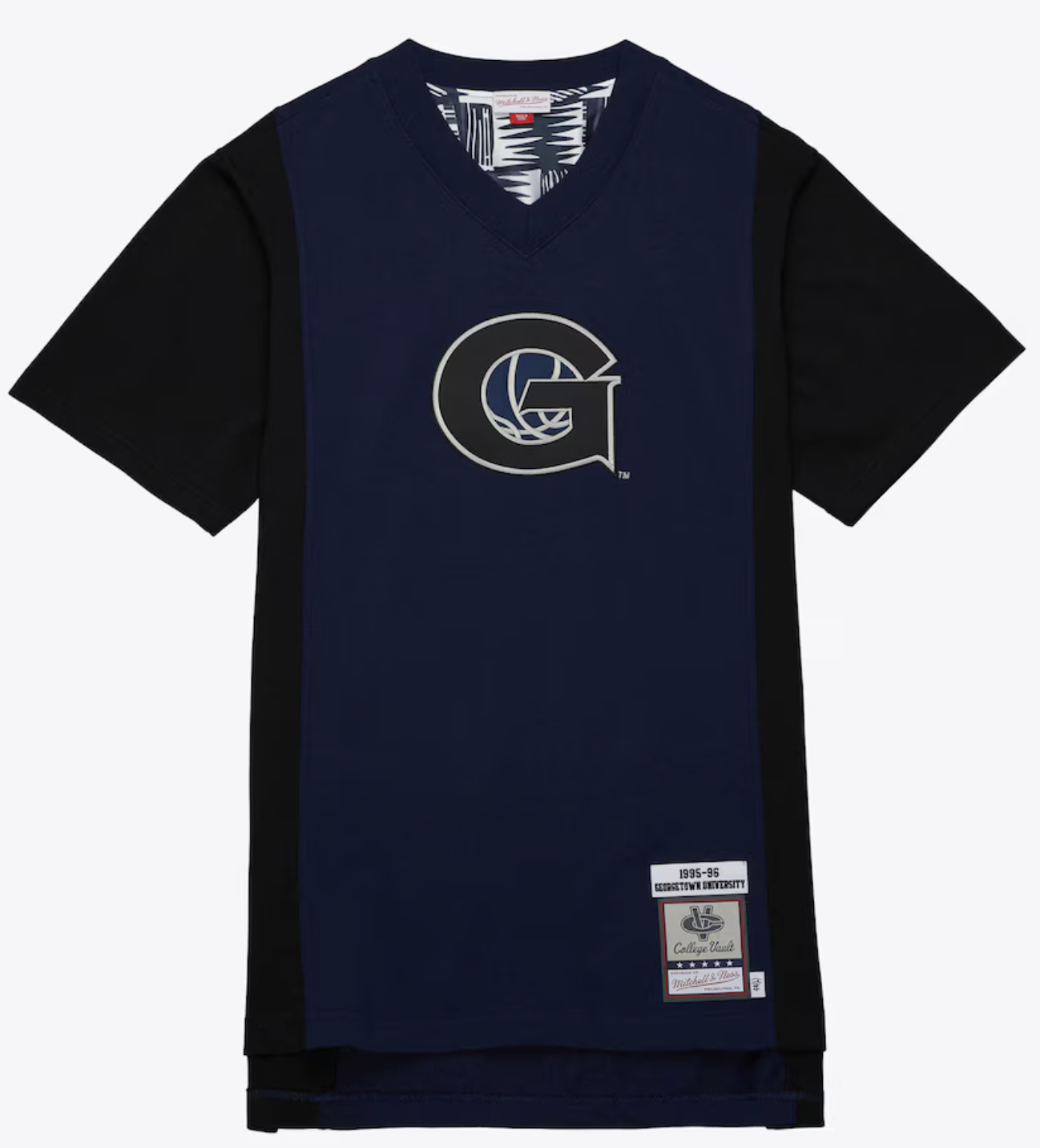 Georgetown Hoyas 1995/96 Authentic Oversized Shooting T-Shirt