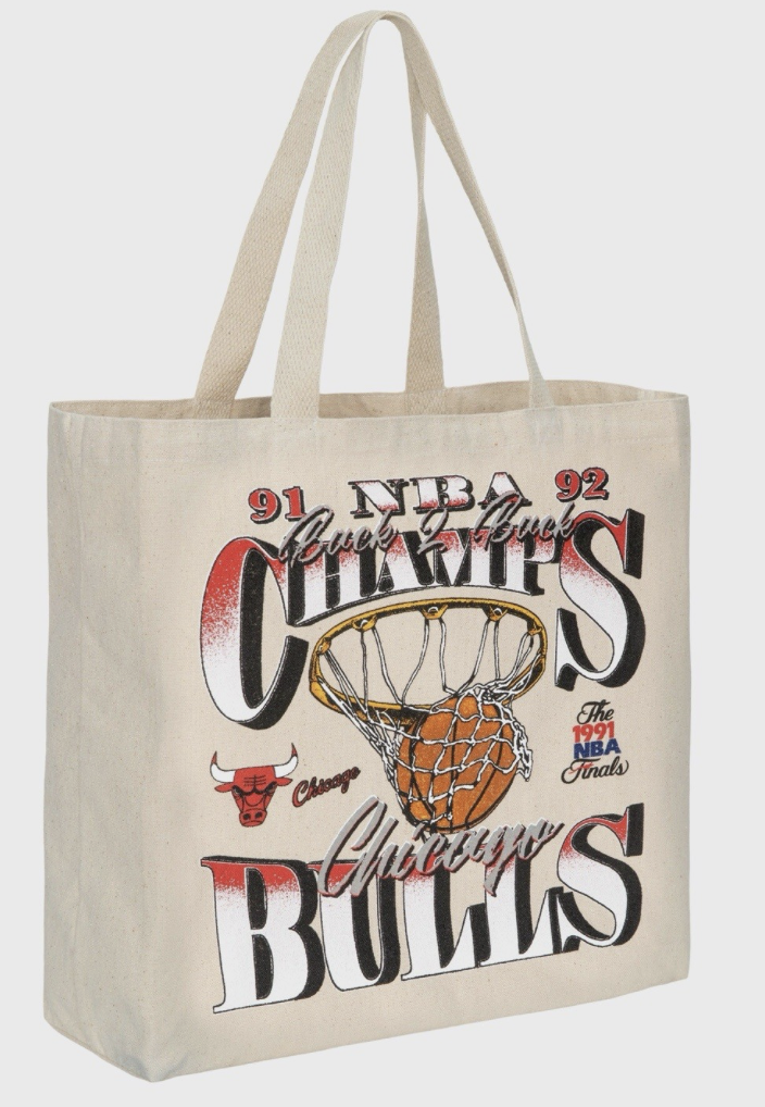 Mitchell & Ness Chicago Bulls NBA Graphic Tote Bag 2.0