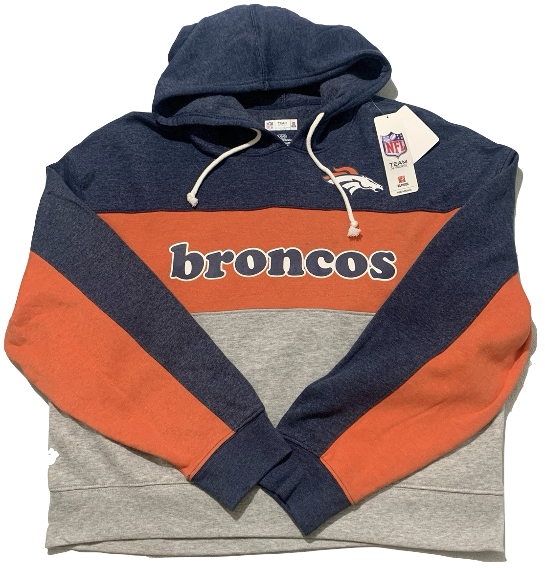Women's Denver Broncos NFL Team Apparel Hoodie
