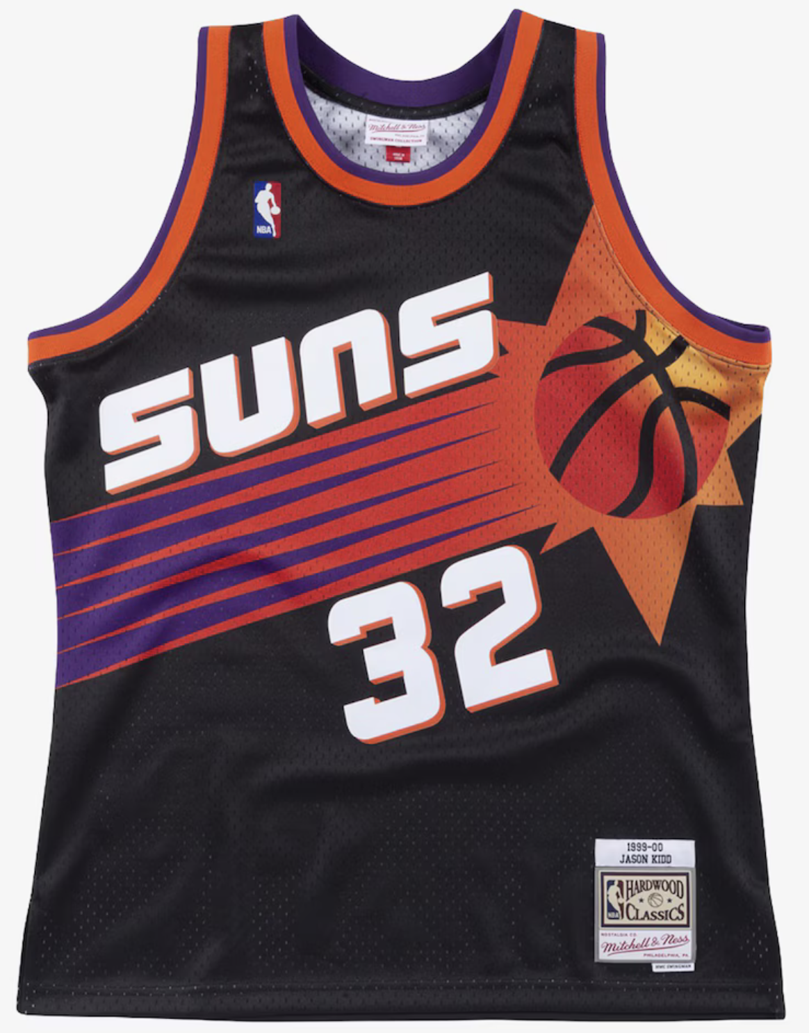 Jason Kidd Phoenix Suns 1999-00 Black Swingman Player Jersey