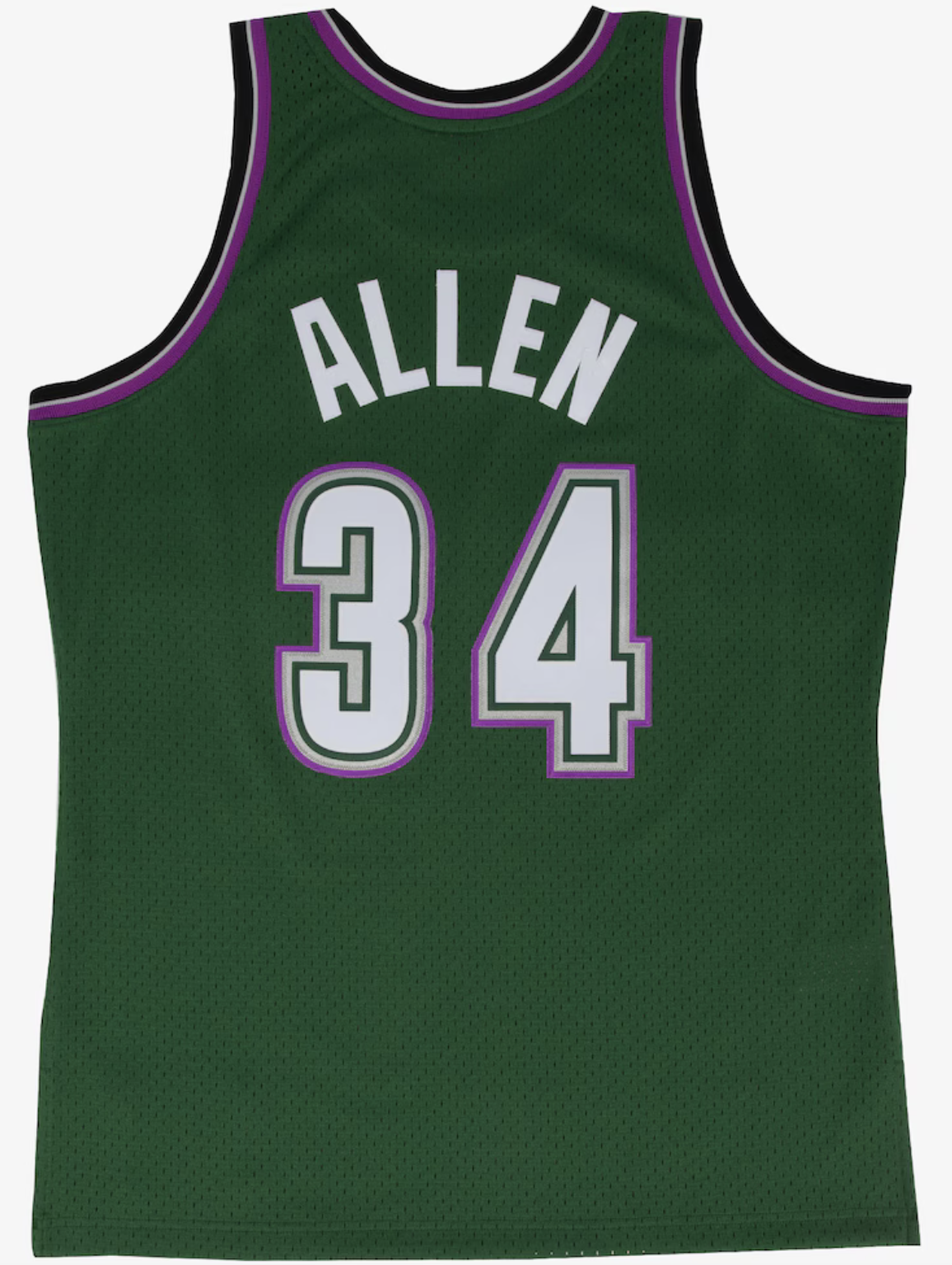 Ray Allen Milwaukee Bucks 1996-97 Green Swingman Jersey