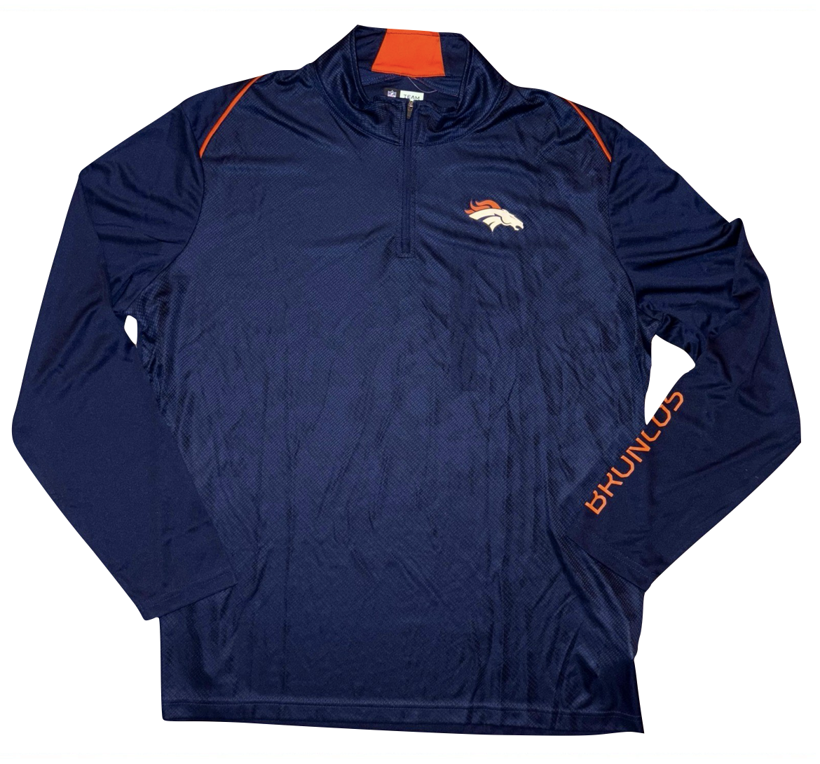 Denver Broncos Quarter-Zip Pullover