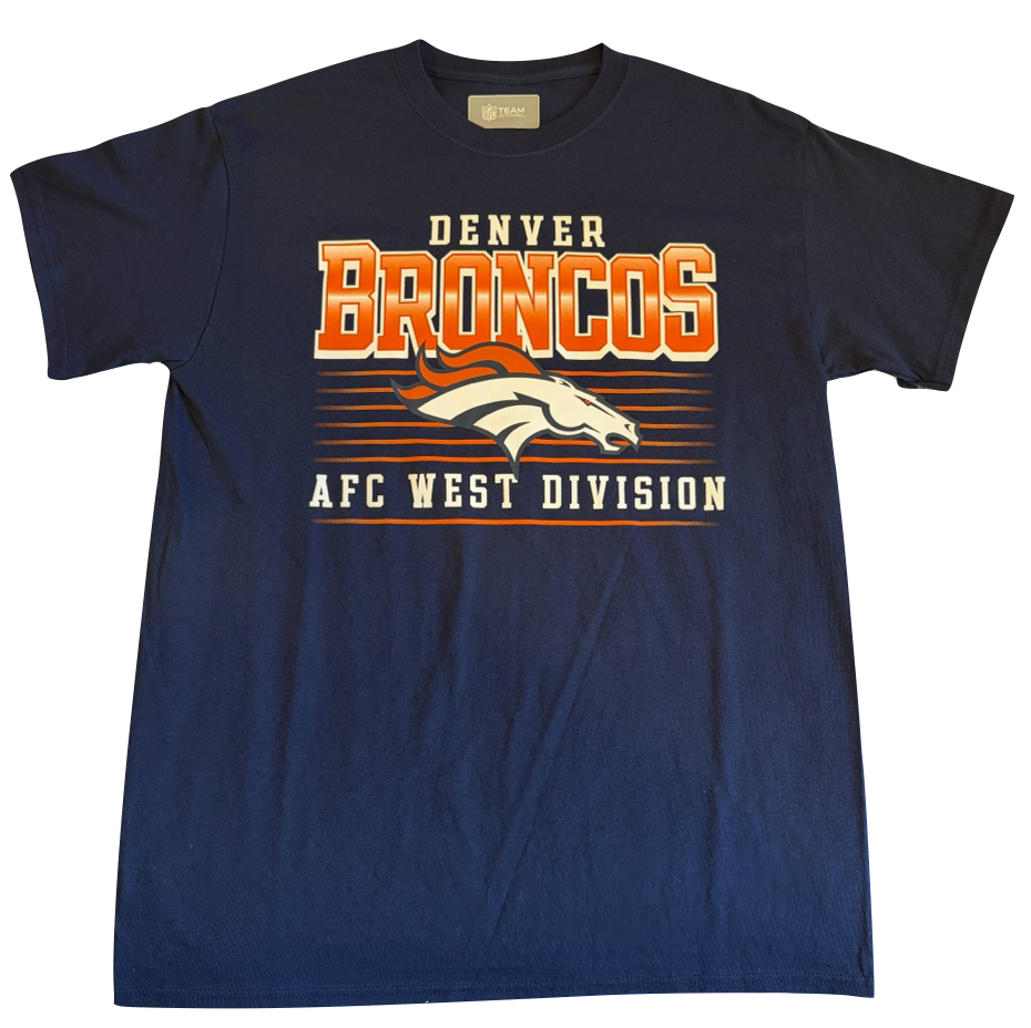 Denver Broncos Navy T-Shirt